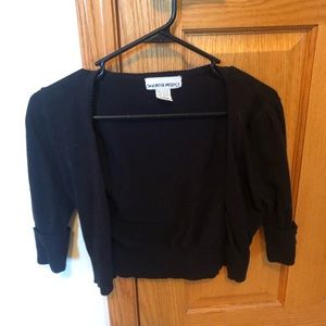 Black Mini Cardigan